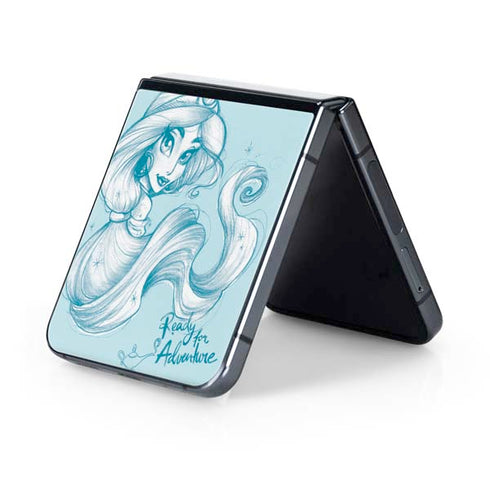 Disney Princess Jasmine Ready for Adventure Art Galaxy Z Flip5 5G Skin