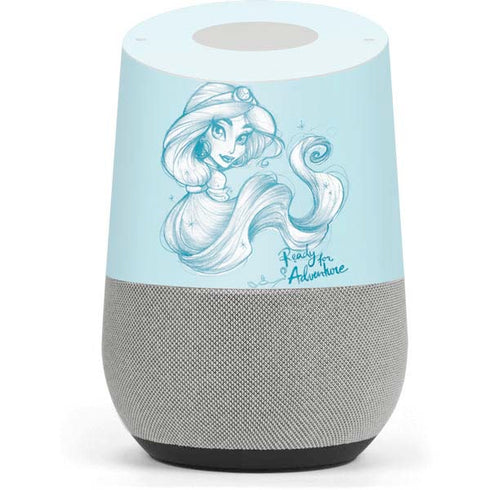 Disney Princess Jasmine Ready for Adventure Art Google Home Skin