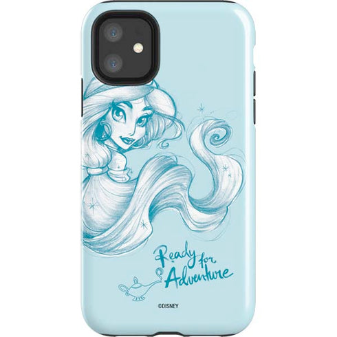 Disney Princess Jasmine Ready for Adventure Art iPhone 11 Impact Case