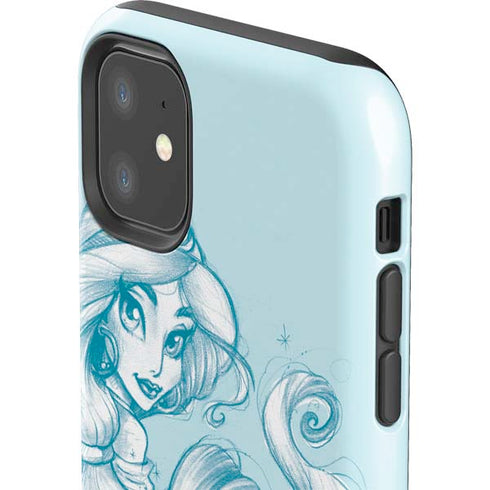 Disney Princess Jasmine Ready for Adventure Art iPhone 11 Impact Case