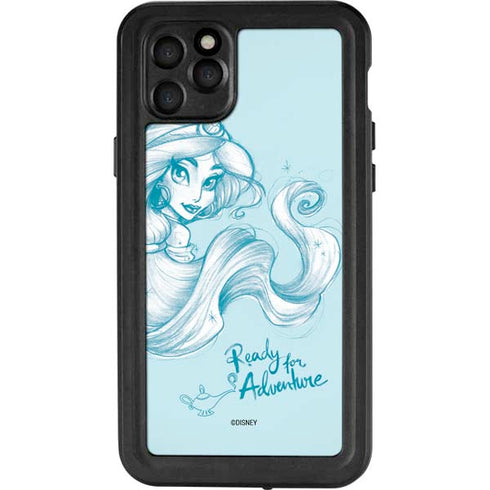 Disney Princess Jasmine Ready for Adventure Art iPhone 11 Pro Max Waterproof Case