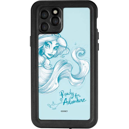 Disney Princess Jasmine Ready for Adventure Art iPhone 11 Pro Waterproof Case