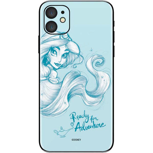 Disney Princess Jasmine Ready for Adventure Art iPhone 11 Skin