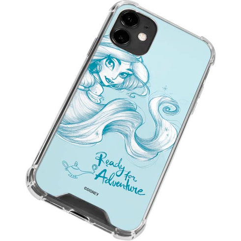 Disney Princess Jasmine Ready for Adventure Art iPhone 12 Clear Case