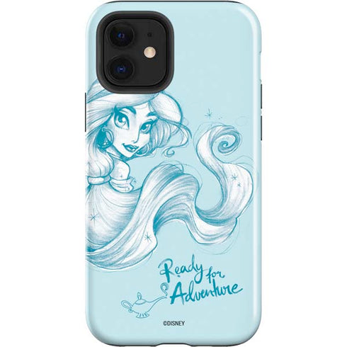 Disney Princess Jasmine Ready for Adventure Art iPhone 12 Impact Case