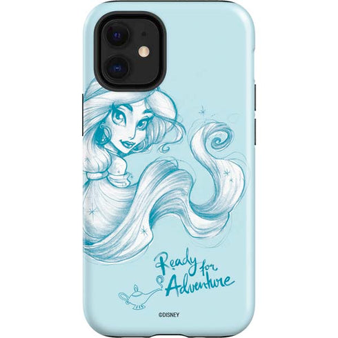 Disney Princess Jasmine Ready for Adventure Art iPhone 12 Mini Impact Case