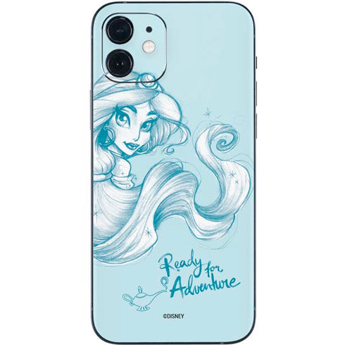 Disney Princess Jasmine Ready for Adventure Art iPhone 12 Mini Skin