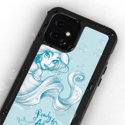 Disney Princess Jasmine Ready for Adventure Art iPhone 12 Mini Waterproof Case