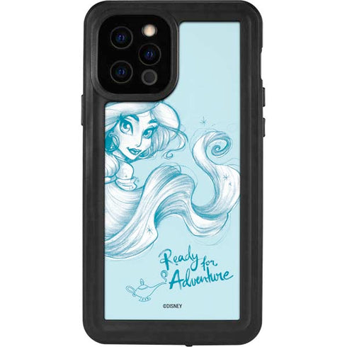 Disney Princess Jasmine Ready for Adventure Art iPhone 12 Pro Waterproof Case