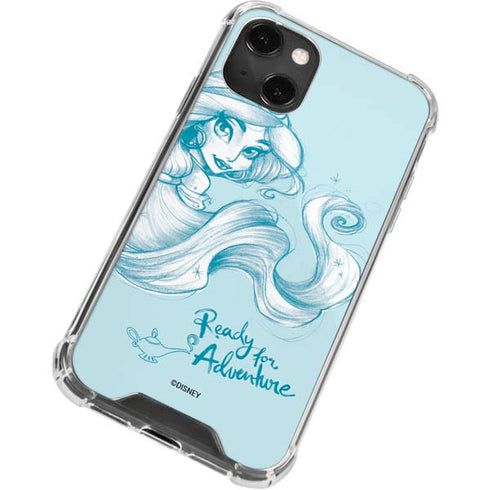 Disney Princess Jasmine Ready for Adventure Art iPhone 13 Mini Clear Case