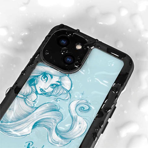 Disney Princess Jasmine Ready for Adventure Art iPhone 13 Mini Waterproof Case