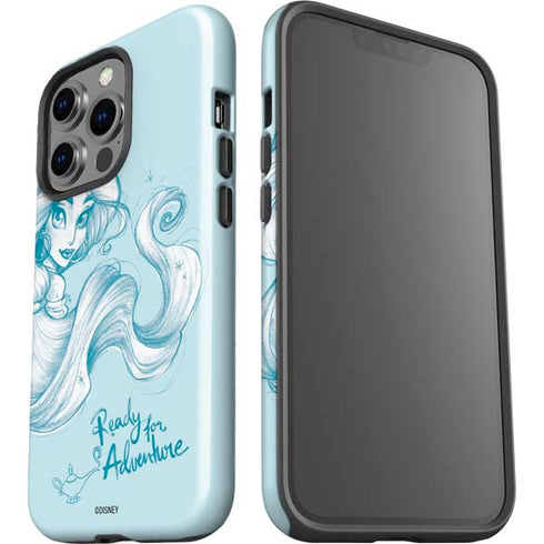 Disney Princess Jasmine Ready for Adventure Art iPhone 14 Pro Impact Case