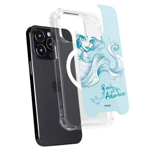 Disney Princess Jasmine Ready for Adventure Art iPhone 15 Pro MagSafe Case