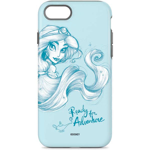 Disney Princess Jasmine Ready for Adventure Art iPhone 8 Pro Case