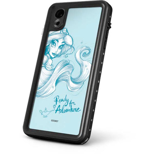 Disney Princess Jasmine Ready for Adventure Art iPhone XR Waterproof Case