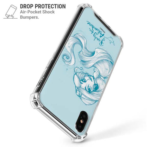 Disney Princess Jasmine Ready for Adventure Art iPhone XS Max Clear Case