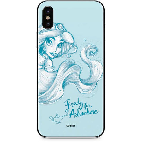 Disney Princess Jasmine Ready for Adventure Art iPhone XS Skin