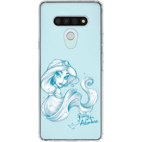 Disney Princess Jasmine Ready for Adventure Art LG Stylo 6 Clear Case