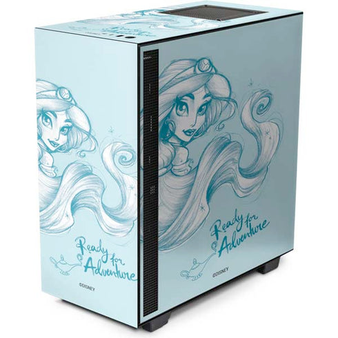 Disney Princess Jasmine Ready for Adventure Art NZXT H510 Compact ATX Mid-Tower Case Skin