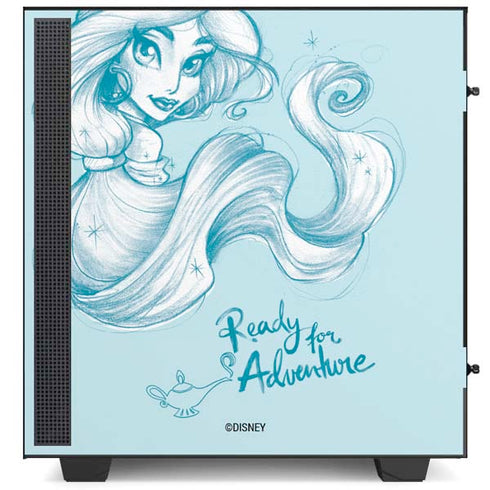 Disney Princess Jasmine Ready for Adventure Art NZXT H510 Compact ATX Mid-Tower Case Skin