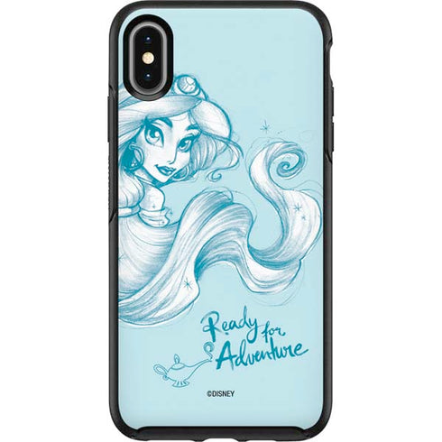 Disney Princess Jasmine Ready for Adventure Art Otterbox Symmetry iPhone Skin