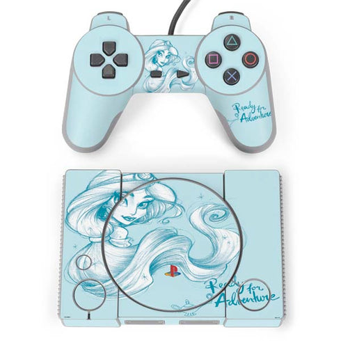 Disney Princess Jasmine Ready for Adventure Art PlayStation Classic Bundle Skin