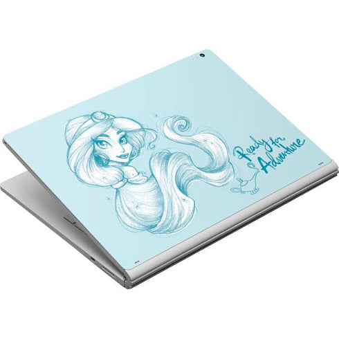 Disney Princess Jasmine Ready for Adventure Art Surface Book Skin