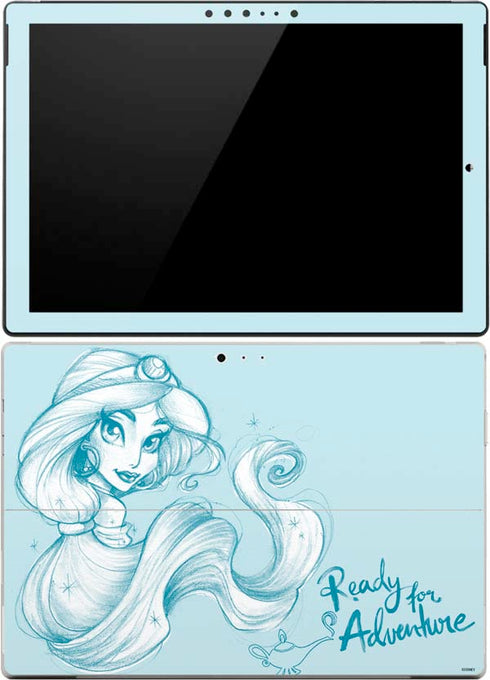 Disney Princess Jasmine Ready for Adventure Art Surface Pro 4 Skin