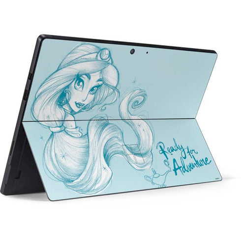 Disney Princess Jasmine Ready for Adventure Art Surface Pro 7 Skin