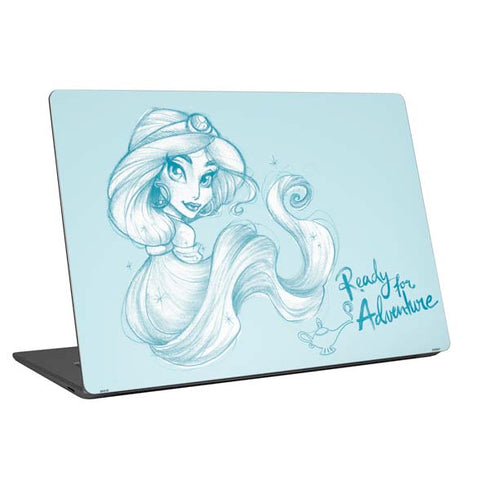 Disney Princess Jasmine Ready for Adventure Art Universal Laptop 13in (10.6 x 7.6in) Skin