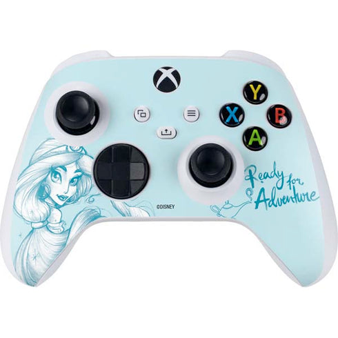 Disney Princess Jasmine Ready for Adventure Art Xbox Series S Controller Skin