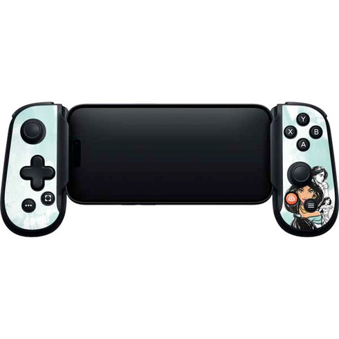 Disney Princess Jasmine Sketch Backbone One for iPhone Game Controller Skin