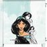 Disney Princess Jasmine Sketch Corsair 4000D Tempered Glass Mid-Tower ATX Case Skin