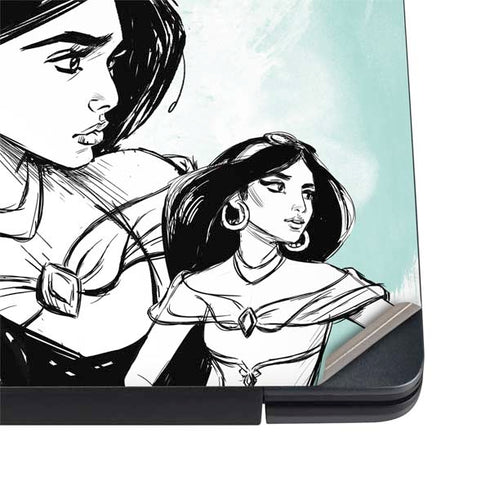 Disney Princess Jasmine Sketch Dell Vostro Skin