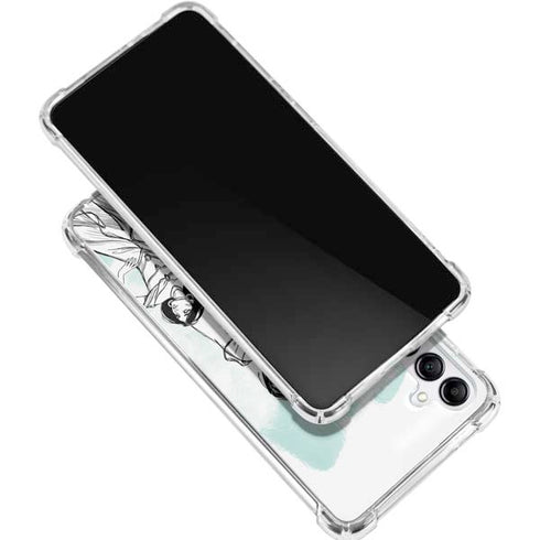 Disney Princess Jasmine Sketch Galaxy A15 5G Clear Case
