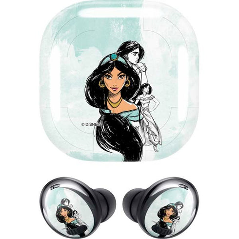 Disney Princess Jasmine Sketch Galaxy Buds Pro Skin
