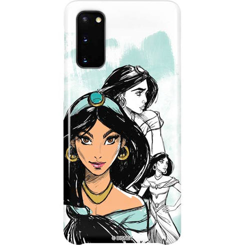 Disney Princess Jasmine Sketch Galaxy S20 Lite Case