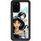 Disney Princess Jasmine Sketch Galaxy S20 Plus Waterproof Case