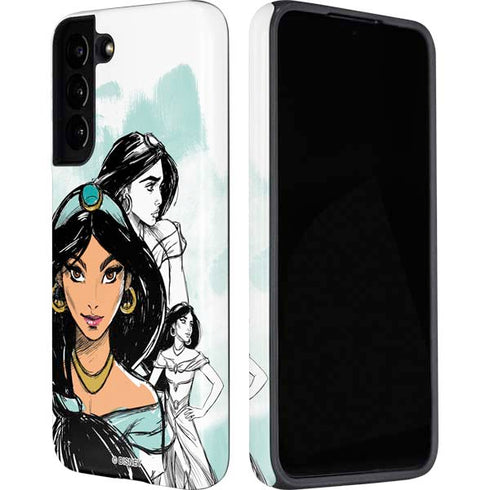Disney Princess Jasmine Sketch Galaxy S22 Plus Pro Case