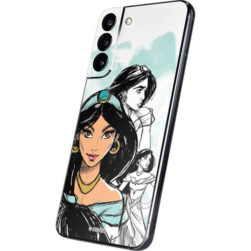 Disney Princess Jasmine Sketch Galaxy S22 Plus Skin
