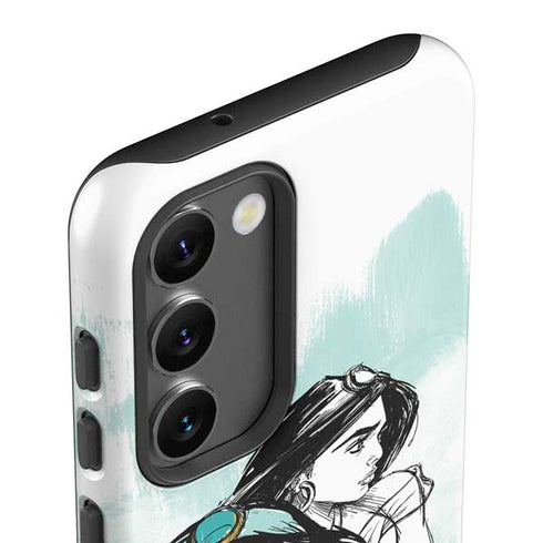 Disney Princess Jasmine Sketch Galaxy S23 Pro Case