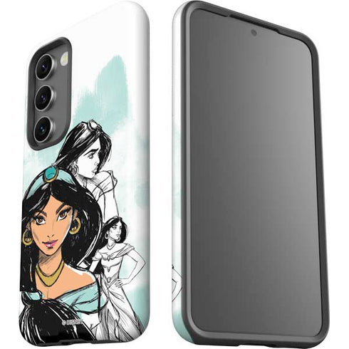 Disney Princess Jasmine Sketch Galaxy S23 Pro Case