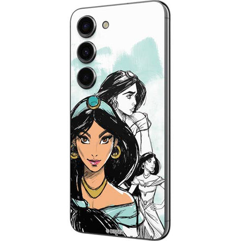 Disney Princess Jasmine Sketch Galaxy S23 Skin