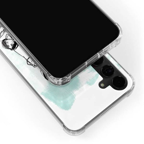 Disney Princess Jasmine Sketch Galaxy S24 Plus Clear Case