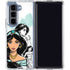 Disney Princess Jasmine Sketch Galaxy Z Fold5 5G Clear Case