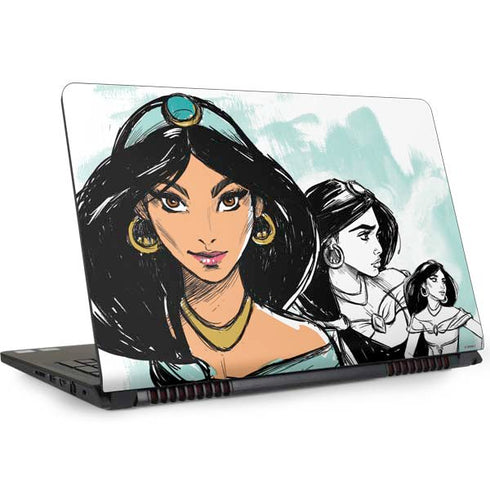 Disney Princess Jasmine Sketch Dell Inspiron Skin