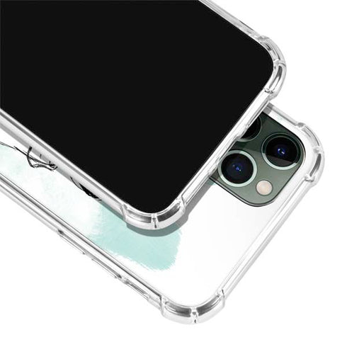 Disney Princess Jasmine Sketch iPhone 12 Pro Clear Case