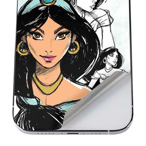 Disney Princess Jasmine Sketch iPhone 12 Pro Max Skin