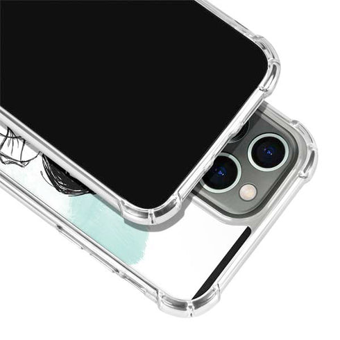 Disney Princess Jasmine Sketch iPhone 13 Pro Max Clear Case