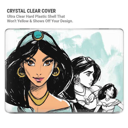 Disney Princess Jasmine Sketch MacBook Air 13in M1 (2021) Case plus Skin